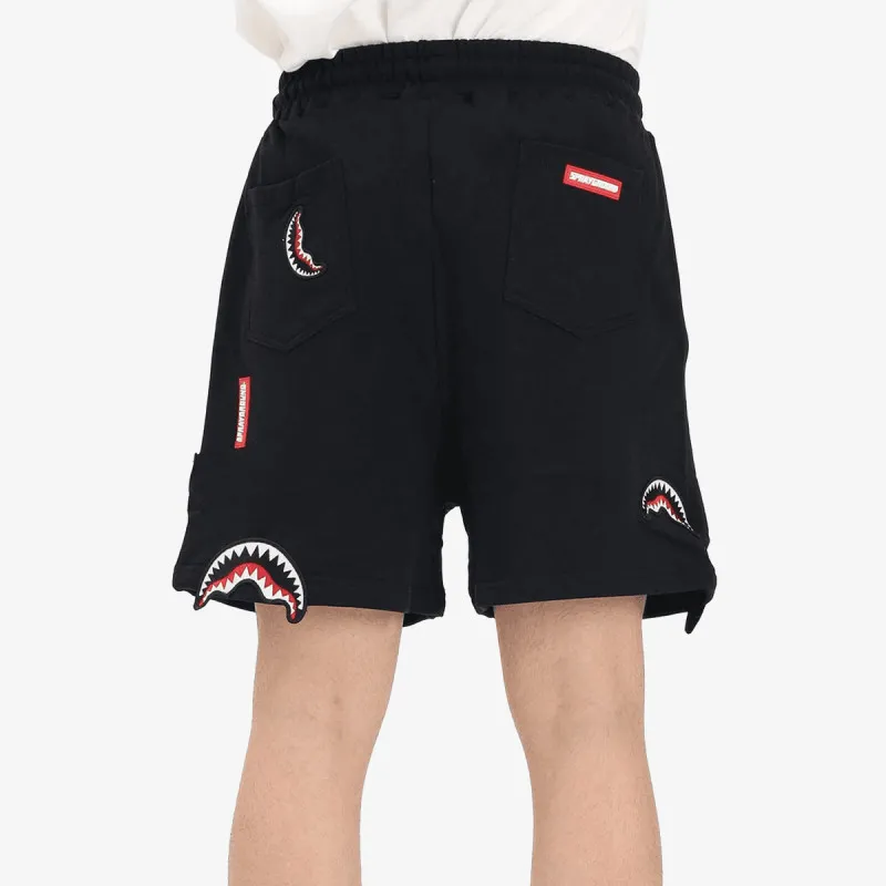 Sprayground Šorc SHARK PATCHES SHORTS BLK 
