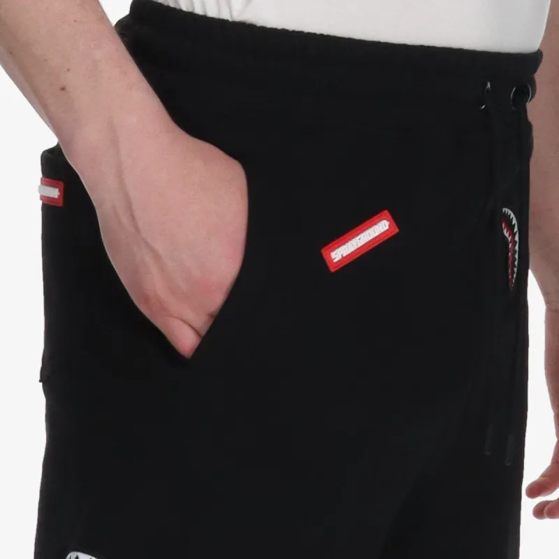 Sprayground Šorc SHARK PATCHES SHORTS BLK 