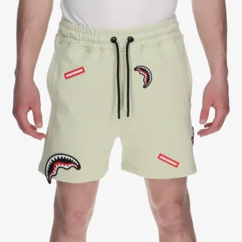 Sprayground Šorc SHARK PATCHES SHORTS SAGE 