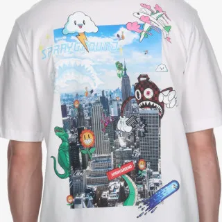 Sprayground Majica CHARACTER INVASION T-SHIRT WHT 
