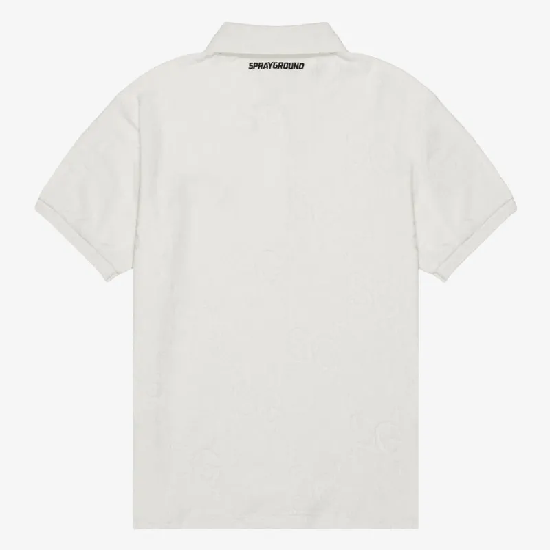 Sprayground Majica SG JAQUARD POLO SHIRT WHT 
