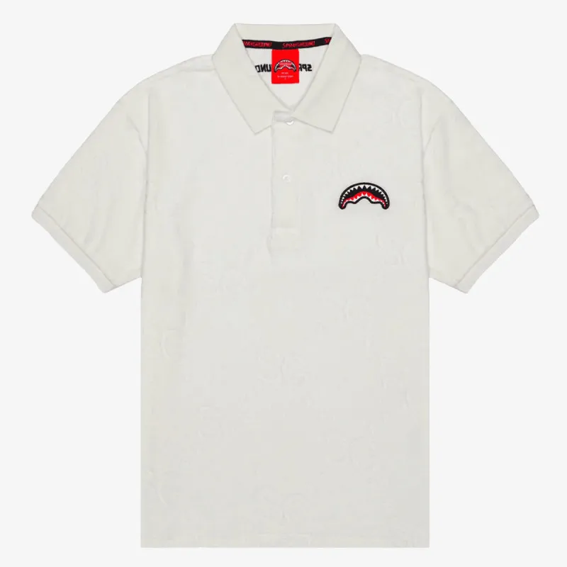 Sprayground Majica SG JAQUARD POLO SHIRT WHT 