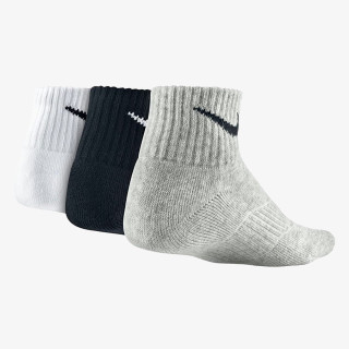 Nike Čarape 3P YTH CTN CUSH QTR W/ MOIST M 