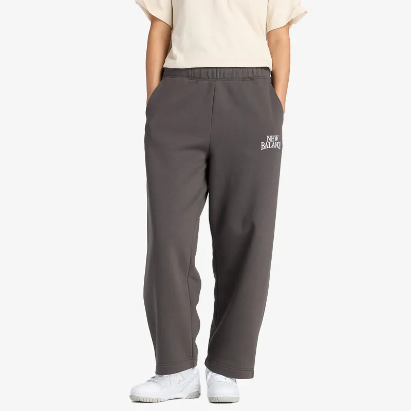 New Balance Donji dio trenerke Linear Heritage Fleece Barrel Pant 