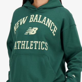 New Balance Dukserica Athletics Varsity Oversized Fleece Hoodi 