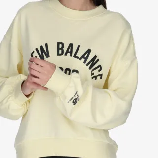 New Balance Dukserica Essentials Varsity Fleece Crew 