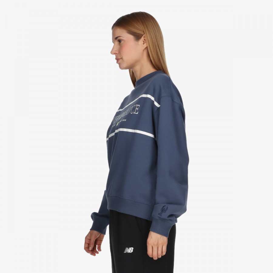 New Balance Dukserica Athletics Nautical Lobster Crew 
