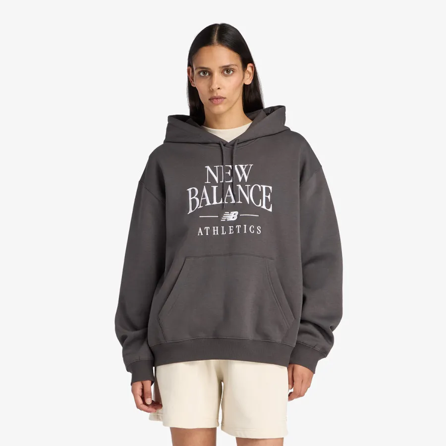 New Balance Dukserica Linear Heritage Fleece Hoodie 