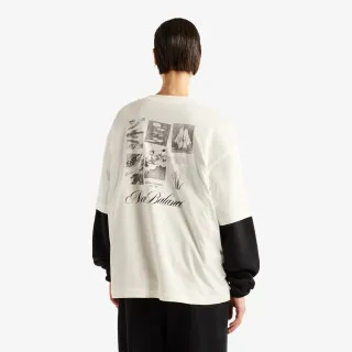 New Balance Majica Pressed Flowers Memories Oversized T-Shi 